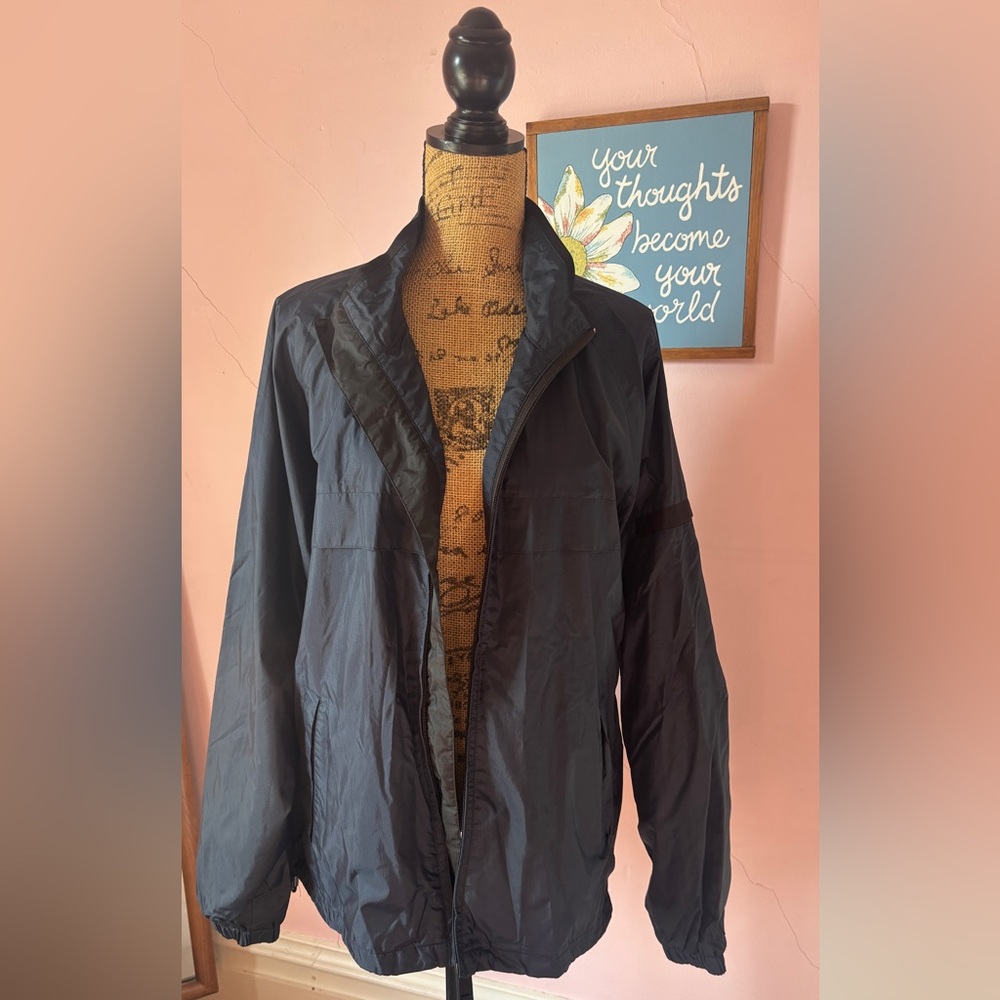 Old Navy Men's Dark Gray Windbreaker